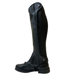 RHC Equestrian Women's Deluxe Leather Half Chaps