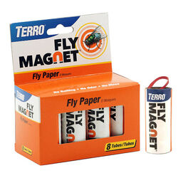 TERRO Fly Magnet Fly Paper - 8-Pack