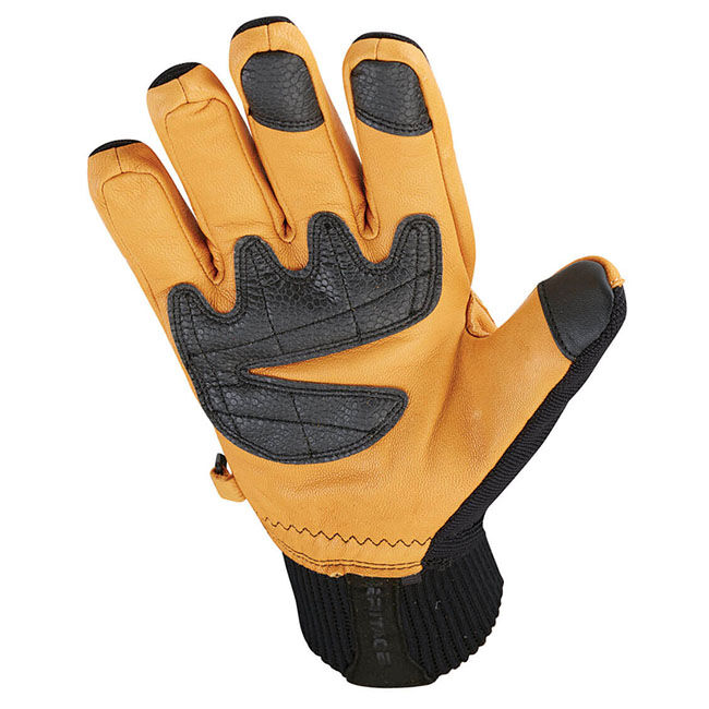 Heritage Performance Gloves Men's Winter Work Gloves- Black/Tan image number null