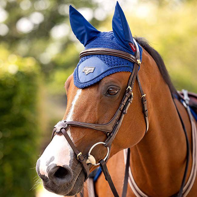LeMieux Loire Ear Net - Benetton Blue image number null