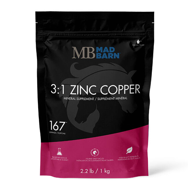 Mad Barn 3:1 Zinc Copper - Mineral Supplement image number null