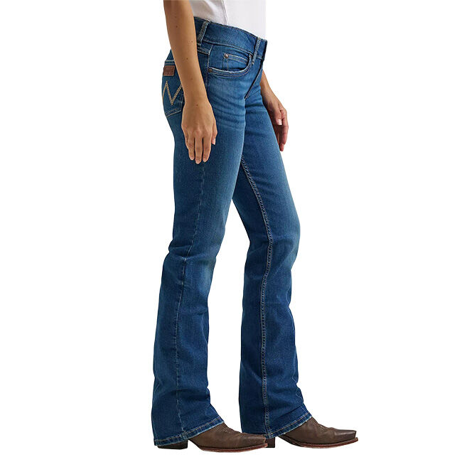 Wrangler Women's Retro Mae Mid-Rise Bootcut Jeans - Vivianna image number null