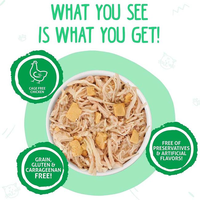 Weruva Classic Cat Food - Green Eggs & Chicken with Chicken & Egg in Pea Soup - 5.5 oz image number null