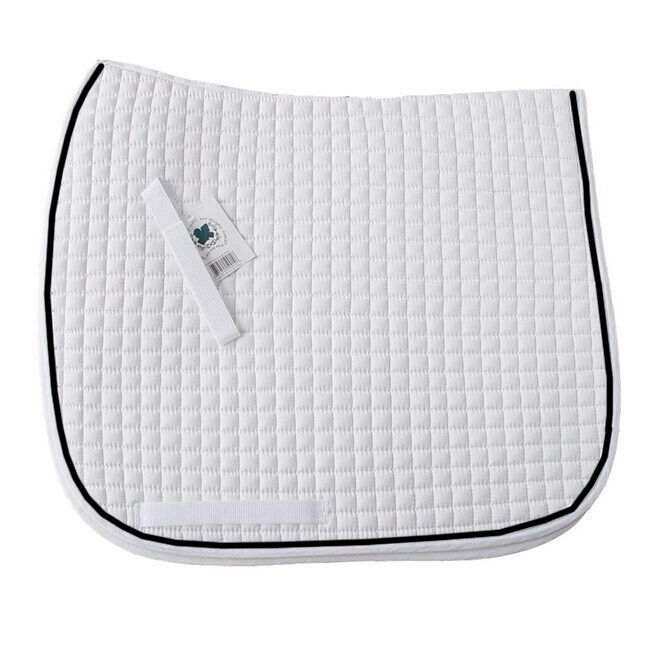 PRI Cotton Quilted Dressage Square Pad - Extra Long image number null