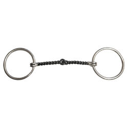Shires Loose Ring Bit with Sweet Iron Twisted Wire