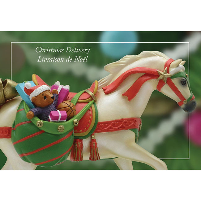 Trail of Painted Ponies Figurine - Christmas Delivery image number null