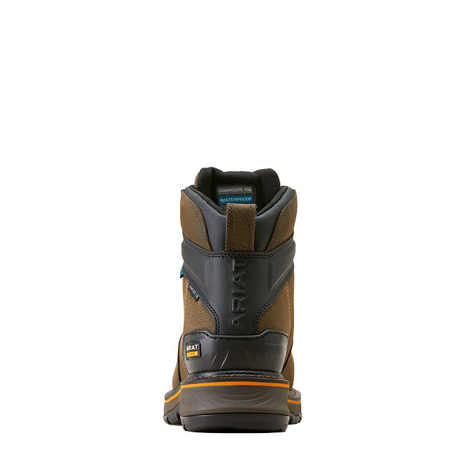 Ariat Men's Stump Jumper 6" BOA Waterproof Composite Toe Work Boot - Iron Coffee image number null