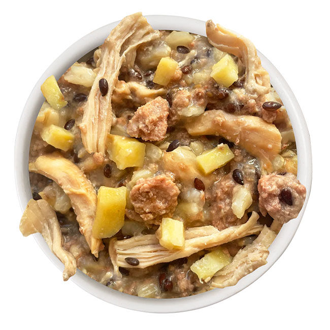 Weruva Awesome Shiny Dog Food - Chicken Breast & Brown Rice with Flaxseed - 14 oz image number null