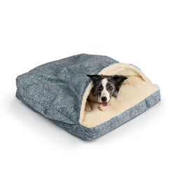 Snoozer Luxury Cozy Cave Square Dog Bed - Show Dog Collection