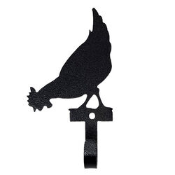Metal Mazing Hook - Handmade in NH - Pecking Hen