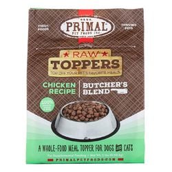 Primal Raw Frozen Butcher's Blend Topper - Chicken - 2 lb