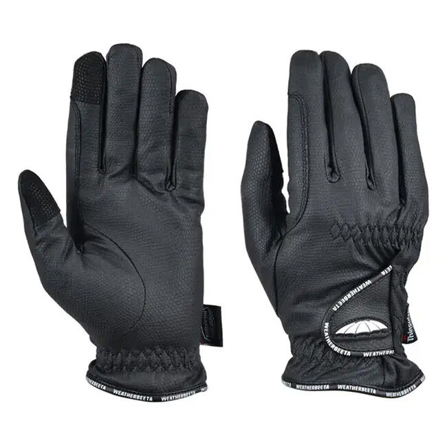 WeatherBeeta Heat-Tec Riding Gloves - Black image number null