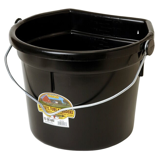 Little Giant DuraFlex Flatback Bucket - 22-Quart Capacity image number null