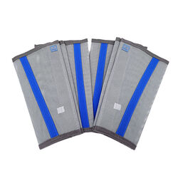 Majyk Equipe Fly-Bye Boots - 4-Pack - Silver/Royal