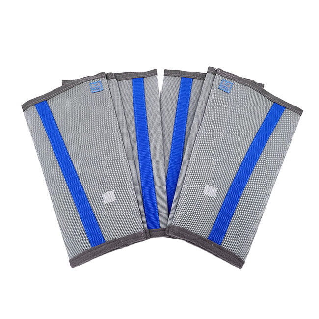 Majyk Equipe Fly-Bye Boots - 4-Pack - Silver/Royal image number null