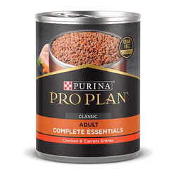 Purina Pro Plan Complete Essentials Grain-Free Adult Chicken & Carrots Entree Classic Wet Dog Food - 13 oz