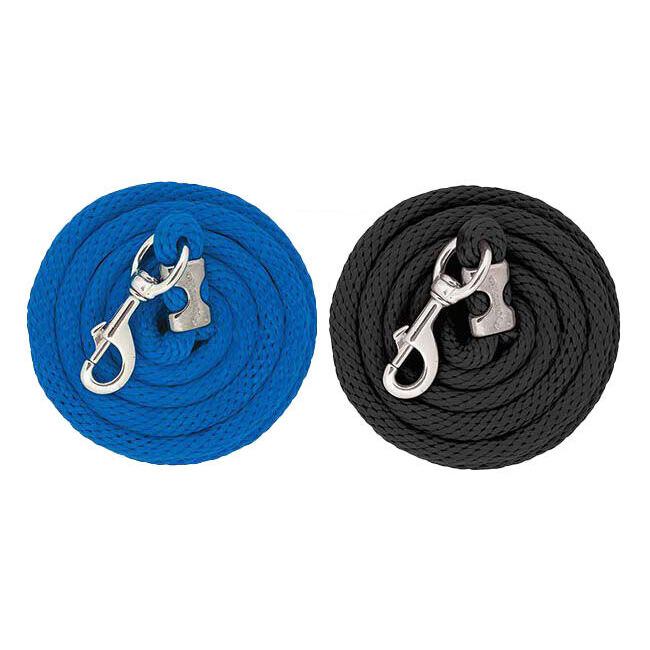Weaver Equine Poly Lead Rope with Chrome Brass Snap image number null