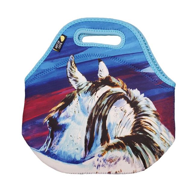 Art Of Riding Lunch Tote - Rear View image number null