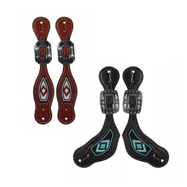 Professional's Choice Beaded Spur Strap image number null