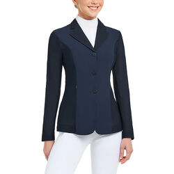 RJ Classics Women's Harmony Mesh Show Coat - Navy