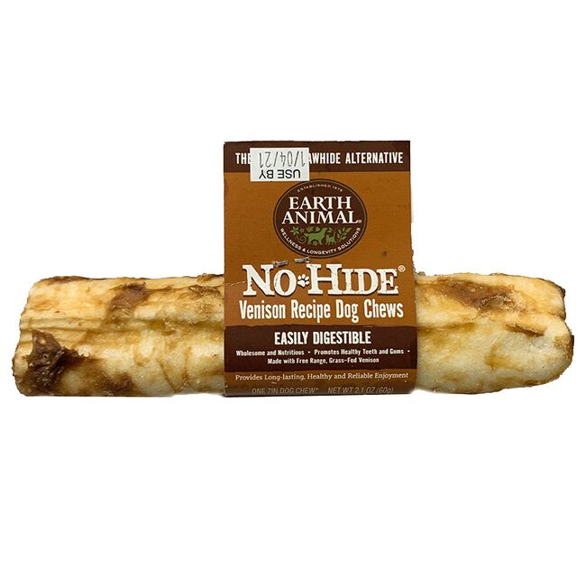 Earth Animal No-Hide Venison Dog Treats - 7" image number null