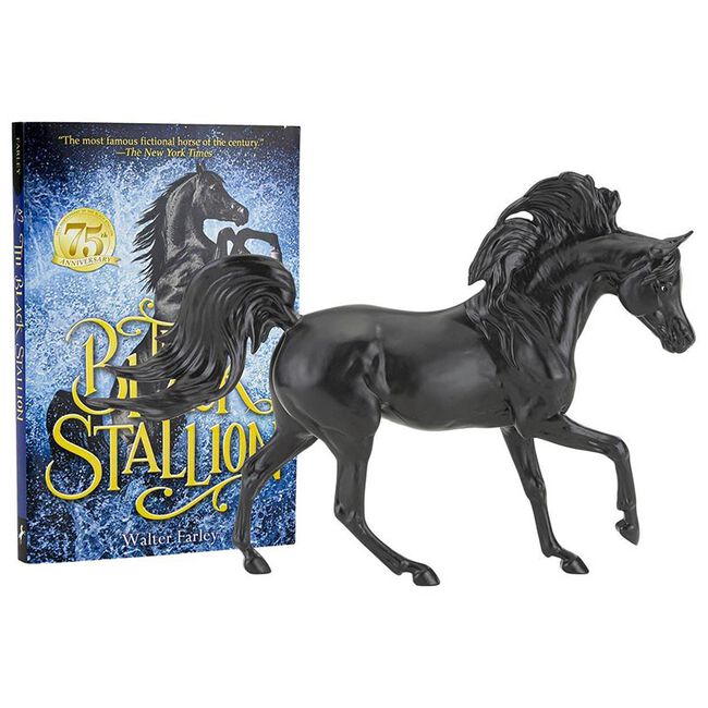 Breyer The Black Stallion Horse and Book Set image number null