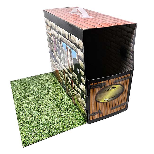 Crafty Ponies Fold-Up Stable Box image number null