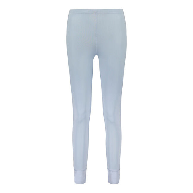 Ruskovilla Women's 100% Organic Silk Long Underwear - Light Blue image number null