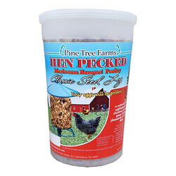 Pine Tree Farms Hen Pecked Classic Seed Log - Mealworm Banquet - 28 oz