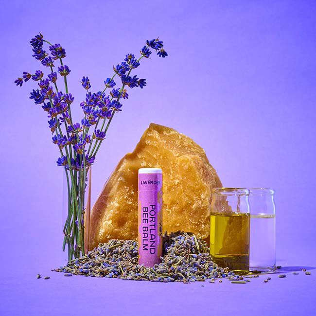 Portland Bee Balm Lip Balm - Lavender image number null