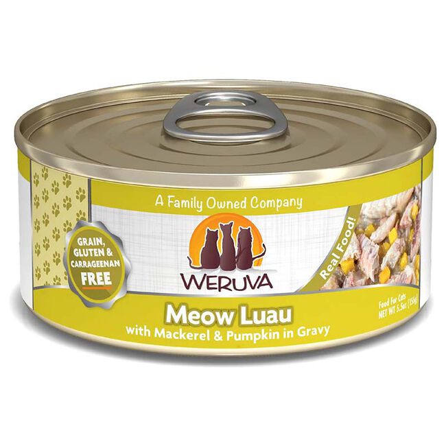 Weruva Classic Cat Food - Meow Luau with Mackerel & Pumpkin in Gravy - 5.5 oz image number null