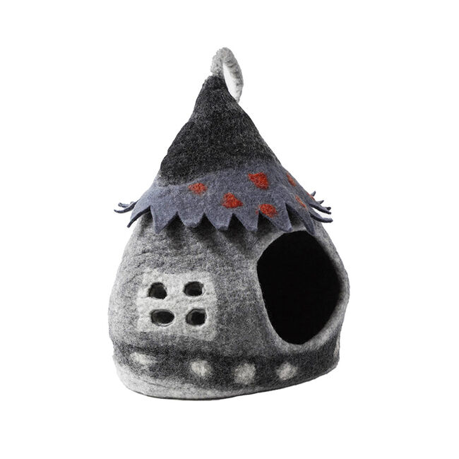 Kharma Cat Grey Fairy House Cat Cave image number null