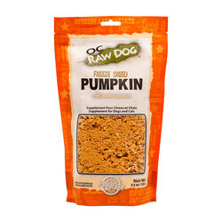 OC Raw Freeze-Dried Pumpkin Supplement for Dogs and Cats