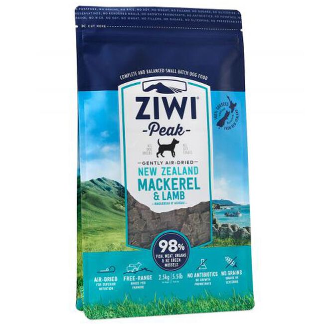Ziwi Peak Air-Dried Dog Food - Mackerel & Lamb Recipe image number null