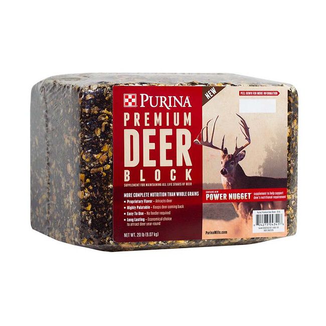 Purina Mills Premium Deer Block - 20 lb image number null