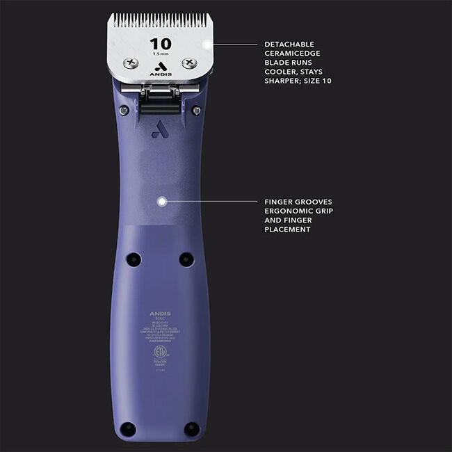 Andis eMerge with T-84 Cordless Clipper - Purple image number null