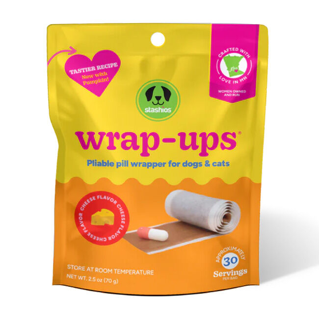 Stashios Wrap-Ups Pill Wrapper - Cheese - 20 oz image number null