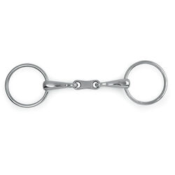 Shires French Link Loose Ring Snaffle Bit