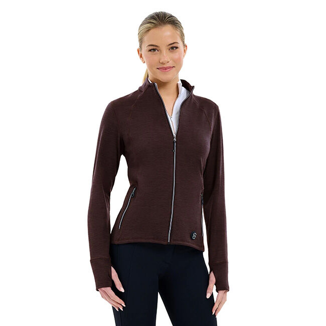 RJ Classics Women's Kira Jacket - Plum Perfect Heather image number null