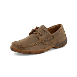 Twisted X Women's Boat Shoe Driving Moc - Bomber