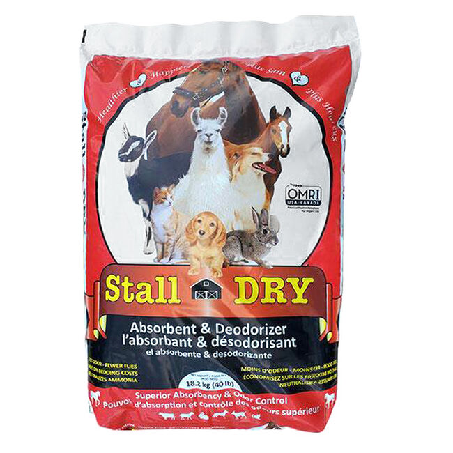 Stall Dry Deodorizer, 40 lb Bag image number null