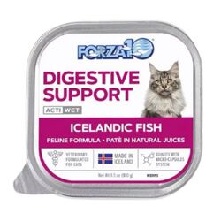 Forza10 Nutraceutic Actiwet Cat Food - Digestive Support Diet - Icelandic Fish Recipe - 3.5 oz