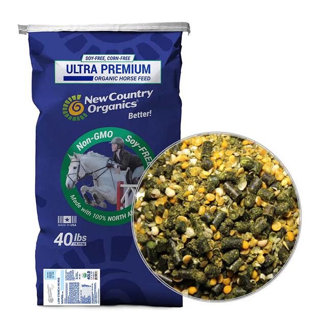 New Country Organics Low Starch Horse Feed - 40lb image number null