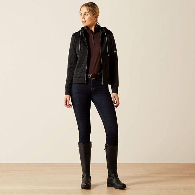 Ariat Women's Radiance Full Zip - Black image number null