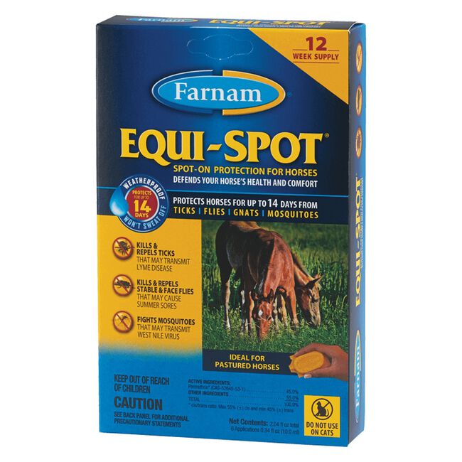Farnam Equi-Spot Spot-On Fly Control for Horses image number null