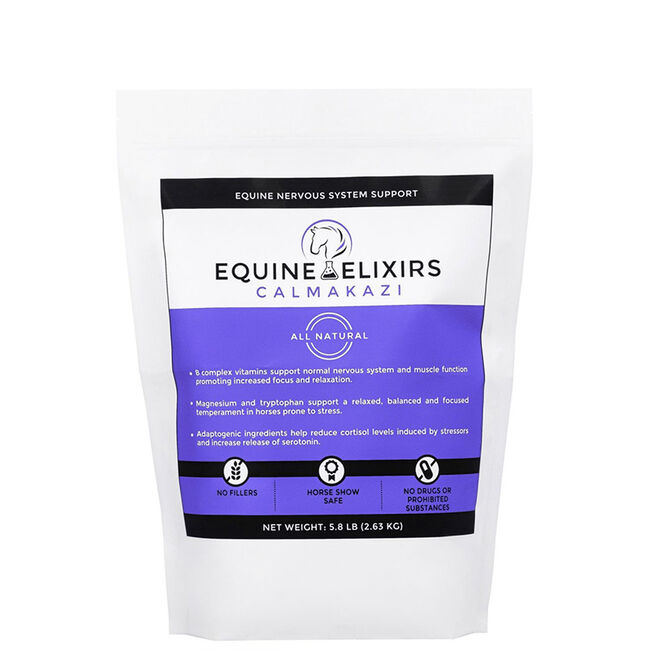 Equine Elixirs Calmakazi Nervous System Support image number null