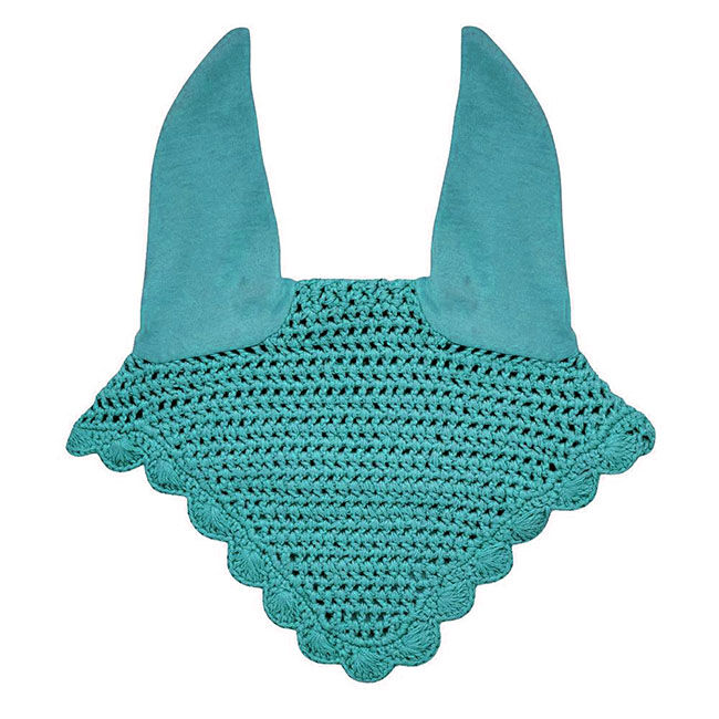 Horse Fare Scalloped Edge Ear Net Pink image number null