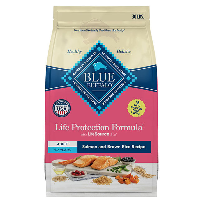 Blue Buffalo Life Protection Formula Healthy Weight Dog Food - Salmon & Brown Rice Recipe image number null