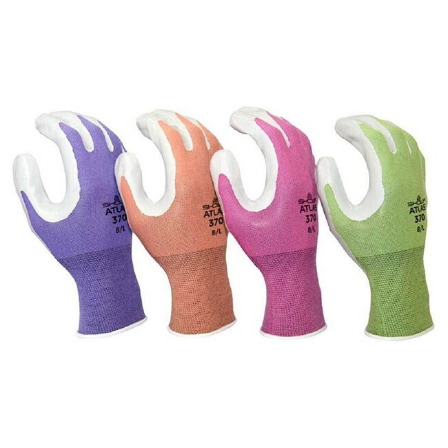 Atlas Glove 370 Nitrile Gloves - Assorted Colors image number null
