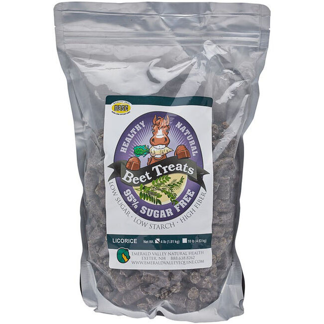 Emerald Valley Beet Horse Treats - Licorice - 1lb image number null